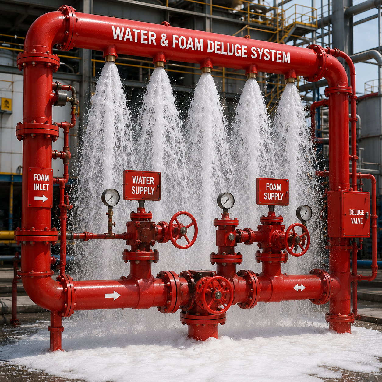 Water & Foam Deluge System